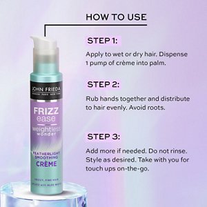 Guide to John Frieda Frizz Ease Dream Curls range